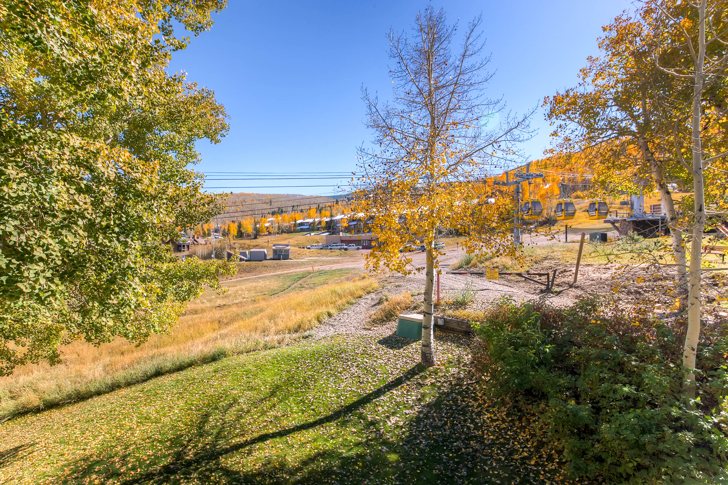 View from the lobby from Snowmass Mountain Chalet